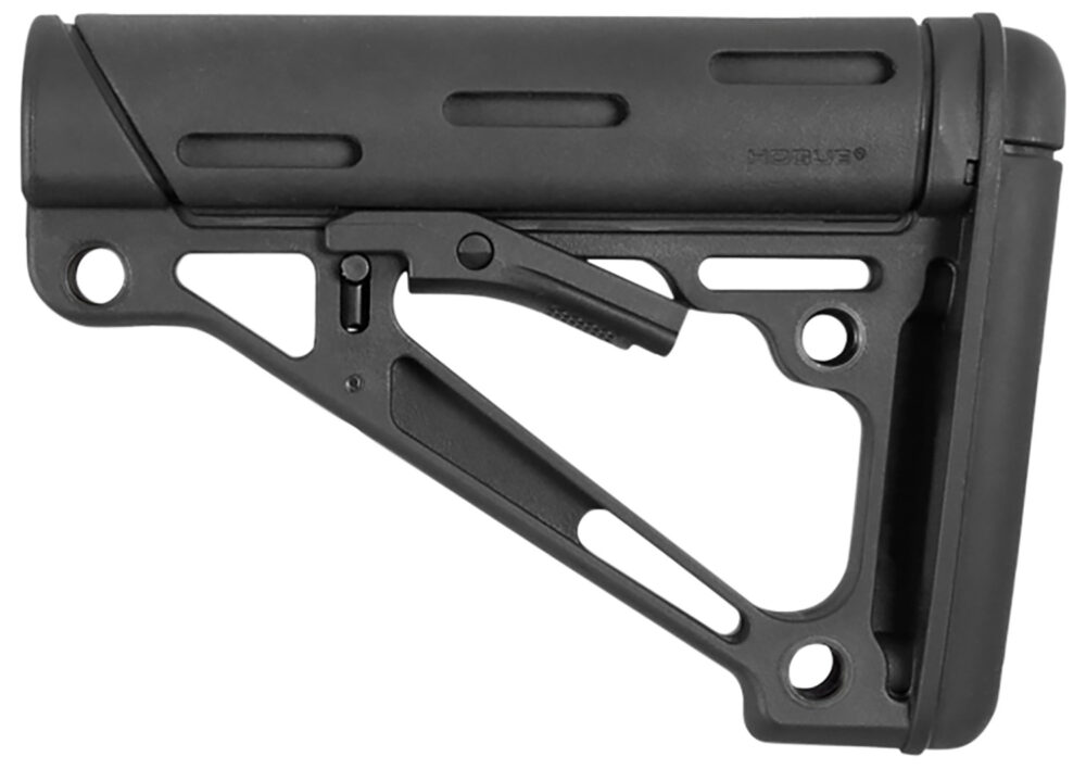 HOGUE AR15 STK MIL-SPEC RBR BLK
