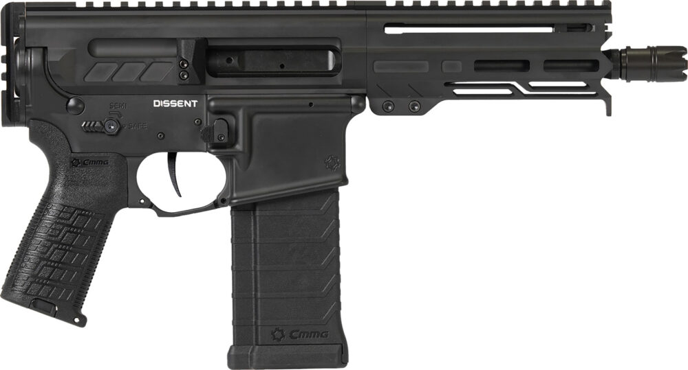 CMMG DISSENT MK4 5.7X28 6.5" 32RD BK