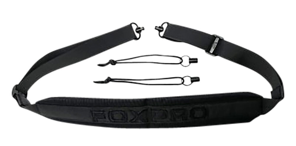 Foxpro SLINGFXPBLK Carry Sling  Black Nylon Adjustable Includes QD Attachment Points