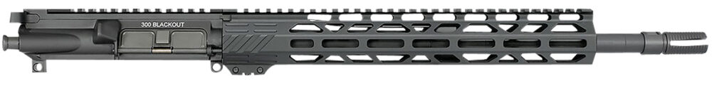 Rock River Arms BLK0592 LAR-15M Coyote Carbine Complete Upper, 300 Blackout 16", Black, Aluminum Rec, 12.50" M-LOK Handgaurd, Smith Vortex Flash Hider