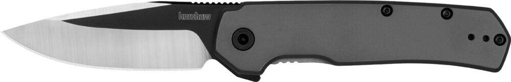 Kershaw Thermal Folding Knife 3" Drop Point Blade Grey
