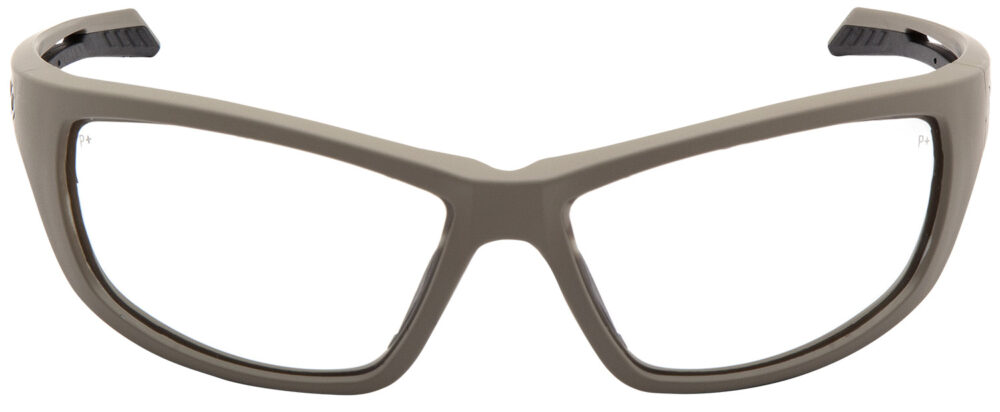 Pyramex VGST1310T Howitzer Glasses Clear Lens Anti-Fog Tan Frame