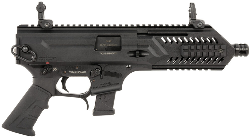 Gforce Arms BLADE8 Blade 8 USA 9mm Luger 15+1 8 Black QPQ Steel Barrel, Black Cerakote Aluminum Picatinny Rail Receiver, Rear Picatinny Rail