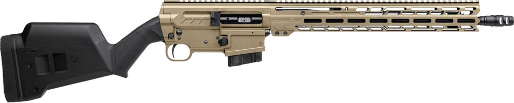CMMG 64A190CCT Dissent BR4 *CA Compliant 6.5 Grendel 10+1 16.10" Black Nitride Threaded Barrel, Coyote Tan Cerakote Picatinny Rail Aluminum Receiver, Magpul SGA Black Synthetic Stock