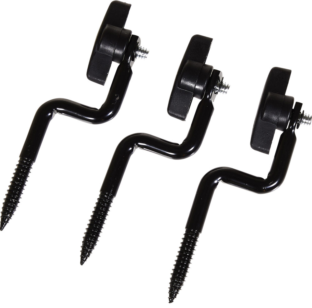 Allen 5307 Trail Camera Tree Mount Black Steel 3 Pack