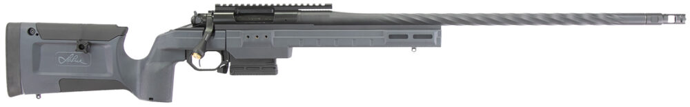 Larue Tactical LTKRGSIETE300WSM24GRY Siete Magnum 300 WSM 3+1 24" Sendero Fluted Barrel Gray Right Hand