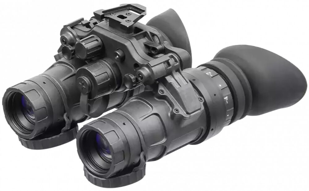 AGM Global Vision 12UN41284123111 UNVG  Night Vision Goggles Black 1x 64-72 Ip/mm Resolution