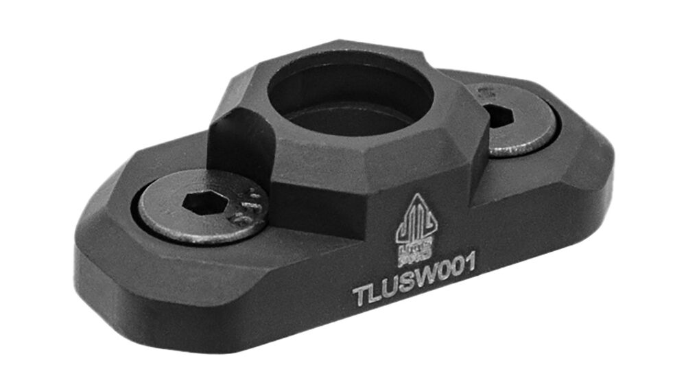 Leapers TLUSW001 QD Sling Swivel Adaptor  Black Anodized Aluminum