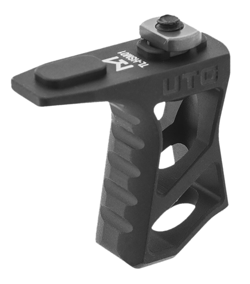 Leapers TLHSM01 Ultra Slim Handstop Black Aluminum
