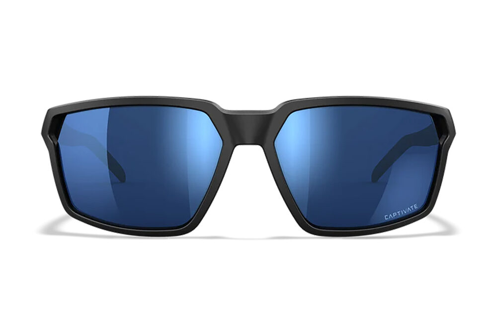 Wiley X AC6SRA09 Sierra  M/L Blue Mirror Lens Polycarbonate Matte Black Frame