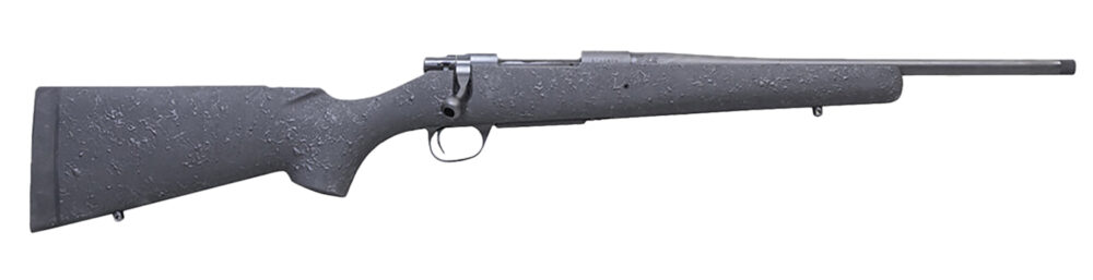 Howa HHSSL308BLK16 1500 Superlite Gen2 Full Size 308 Win 3+1 16.25" Black Threaded Barrel, Matte Blue Steel Drilled & Tapped Receiver, Black w/Black Webbing HS Precision Synthetic Stock, Right Hand