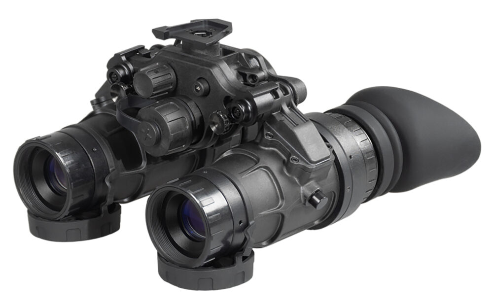 AGM Global Vision 12UN51284154011 UNVG-51 NW1 Night Vision Goggles Black 1x 51-64 lp/mm Resolution