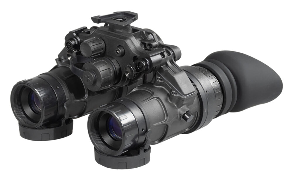 AGM Global Vision 12UN512941144111 UNVG-51 3AW1 Night Vision Goggles Black 1x 64-72 Ip/mm Resolution