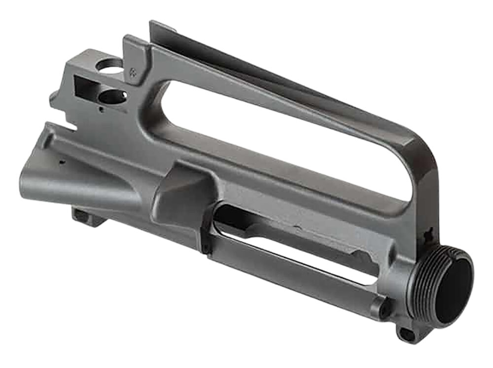 Luth-ar UR-A2-S A2 Stripped Upper Receiver 223/5.56mm Aluminum Black Hardcoat Anodize Receiver