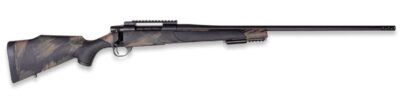 Weatherby VBS7MMPR2B Vanguard Black Hills 7mm PRC 3+1 20" + 2" Matte Blued Heavy Threaded Barrel, Matte Blued Steel Receiver w/Picatinny Rail, Black w/Green & Tan Accents Peak 44 Monte Carlo Polymer S