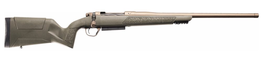 Christensen Arms 801-15036-02 Evoke  7mm BC 4+1 16.25" Burnt Bronze Cerakote Threaded Barrel, Burnt Bronze Cerakote Drilled & Tapped Receiver, Picatinny Rail Forend, OD Green Fixed Polymer Stock