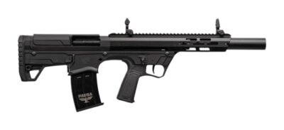 Panzer Arms PABP12BPSBLK BP12 Gen3 12 Gauge Semi-Auto 3" 5+1 18.50" Black Barrel, Black Aluminum/Polymer Receiver w/Picatinny Rail, M-LOK Handguard, Black Adj Cheekrest Polymer Stock, Black Polymer Gr
