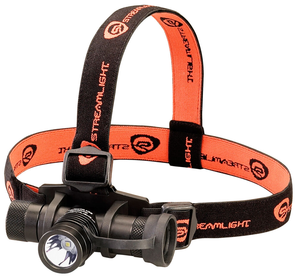 ProTac HL USB Headlamp - with USB Cord Elastic and Rubber Straps 1000 Lumens