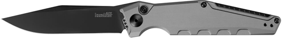 Kershaw Launch 7 Automatic Knife 3-7/10" Drop Point Blade Grey
