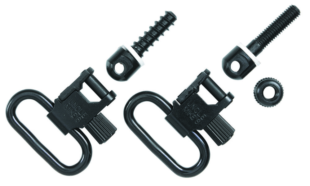 Uncle Mike's MO10022 Super Swivel  Quick Detach 115 Tri-Lock Nickel 1"
