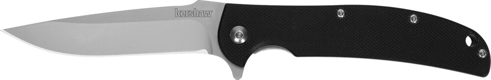 Kershaw Chill Folding Knife 3" Drop Point Blade Black