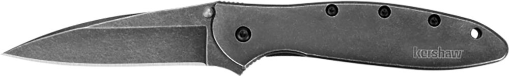 Kershaw Leek Folding Knife 3" Drop Point Blade Black