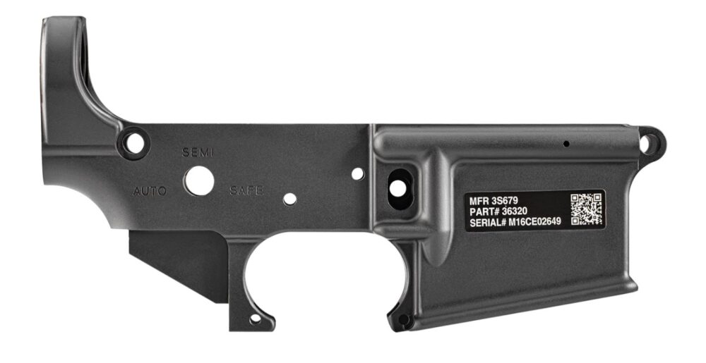 FN 15 M16 Stripped Lower Receiver 5.56x45mm Black