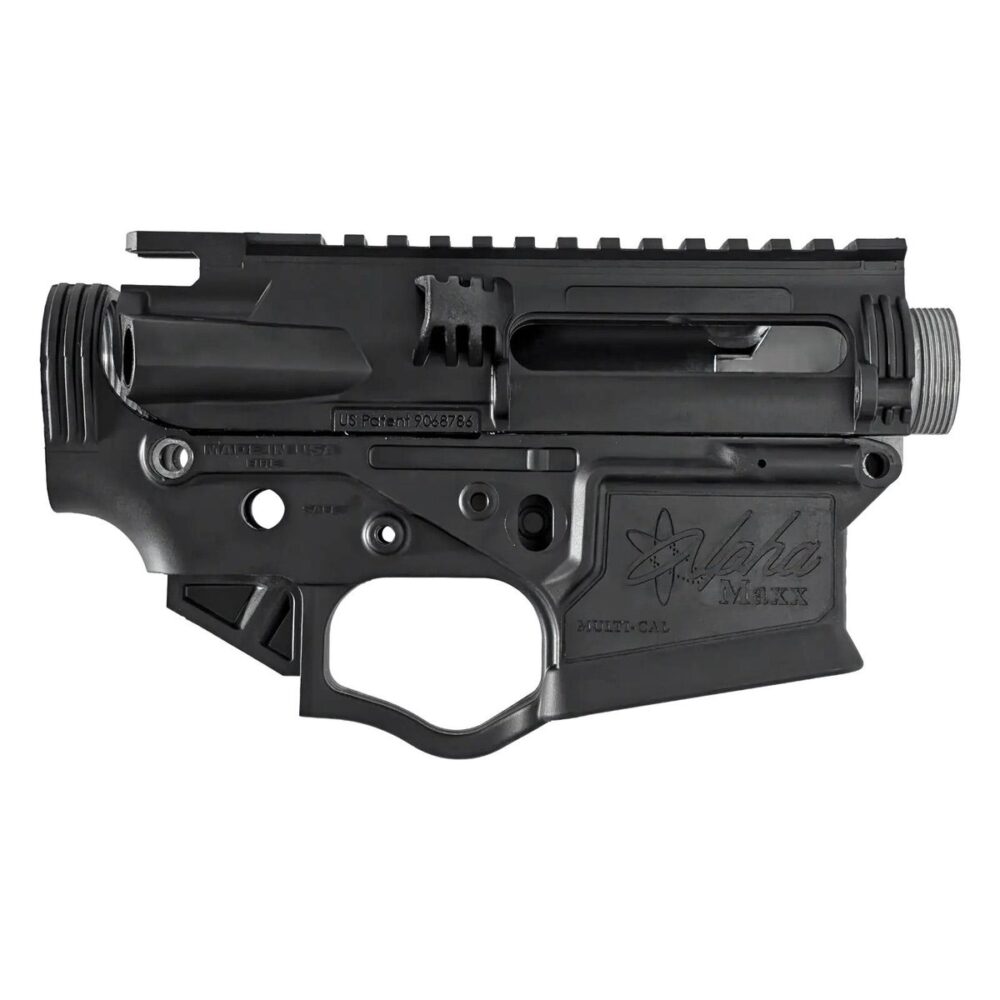 ATI Alpha Maxx Lower and Upper Set - Stripped Black w/Screws