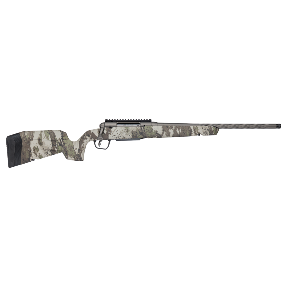 Savage AXIS 2 PRO Woodland Rifle .22-250 Rem 4rd Magazine(1) 20'' Threaded Spiral Fluted Barrel