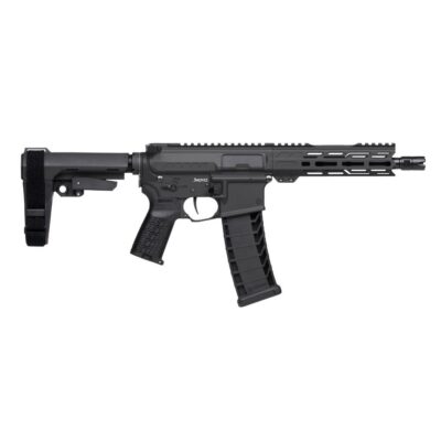 CMMG Banshee MK4 Fixed Ejector Handgun 9mm Luger 30rd Magazine 8" Barrel RipBrace Armor Black
