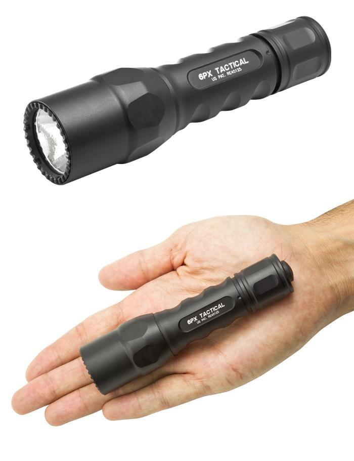6PX TACT FLASHLIGHT 275 LUM BLK