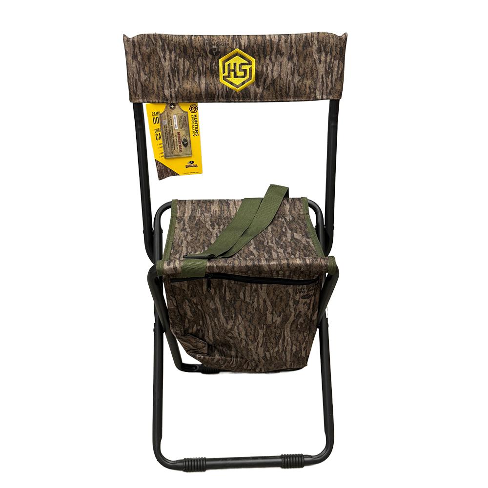 Hunters Specialties Camo DoveChair with Back Mossy Oak New Bottomland
