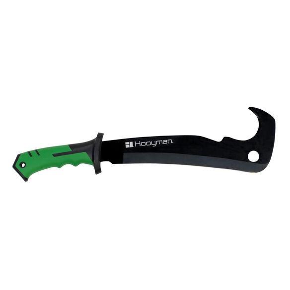 Hooyman Hook'em Machete 17-1/2" Blade Green
