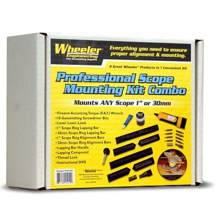 WHEELER PROF SCOPE MOUNT KIT 1"/30MM