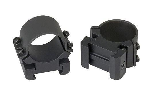Weaver Sure Grip Windage Adjustable Aluminum Scope Rings (4-Screws) - 1" High Matte