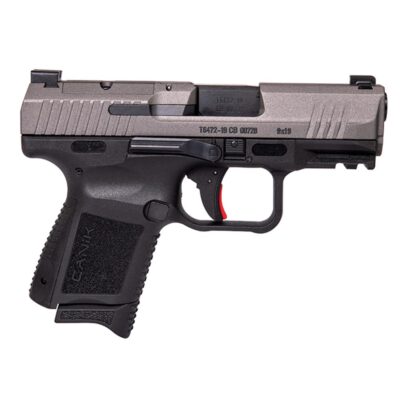 DEMO Canik TP9 Elite SC 9mm Luger 12rd Magazine 3.5" Barrel Tungsten Slide/ Black Grip