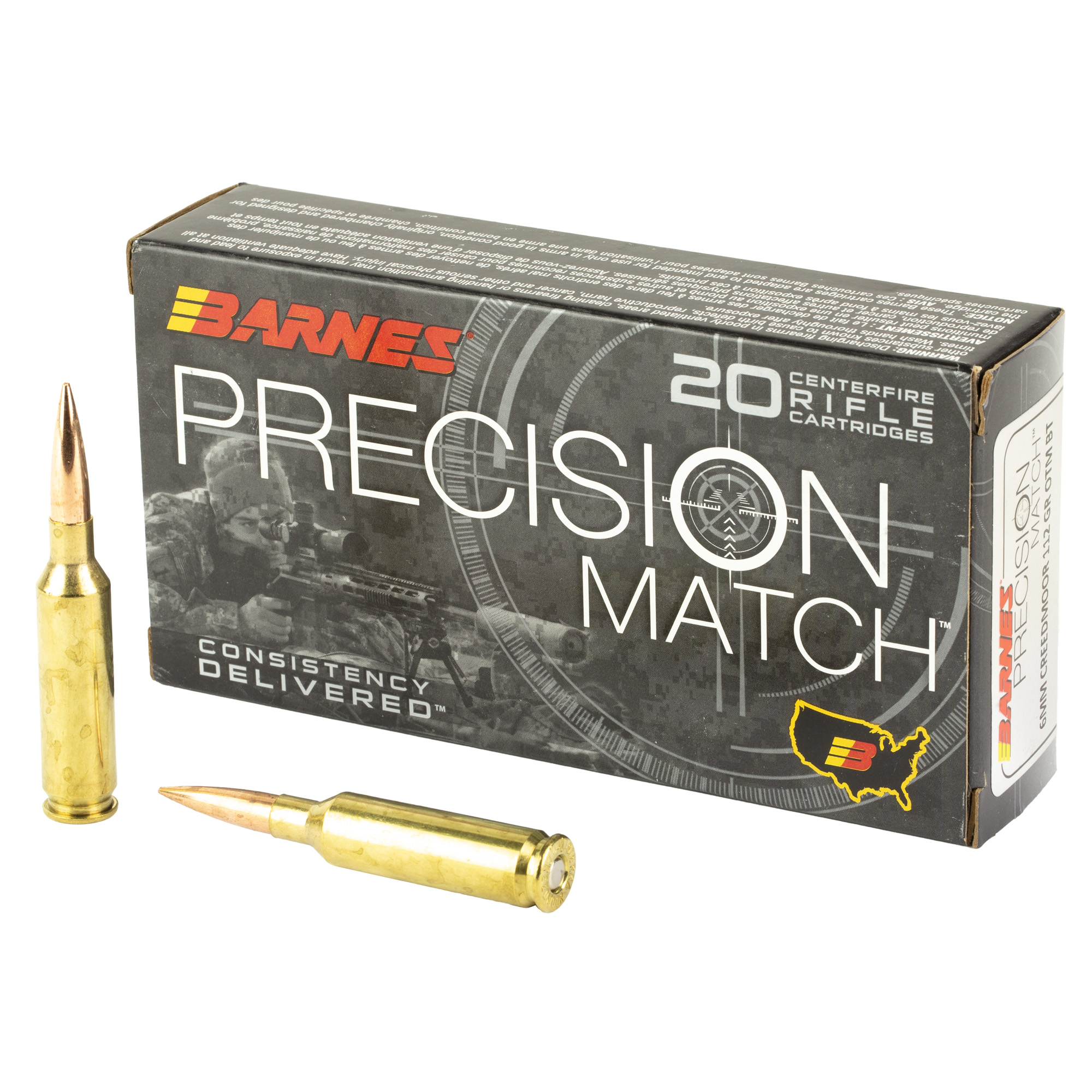 BARNES PREC MTH 6MMCRD 112GR 20/200