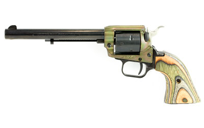 HERITAGE 22LR 6.5" CH 6RD W/CAMO