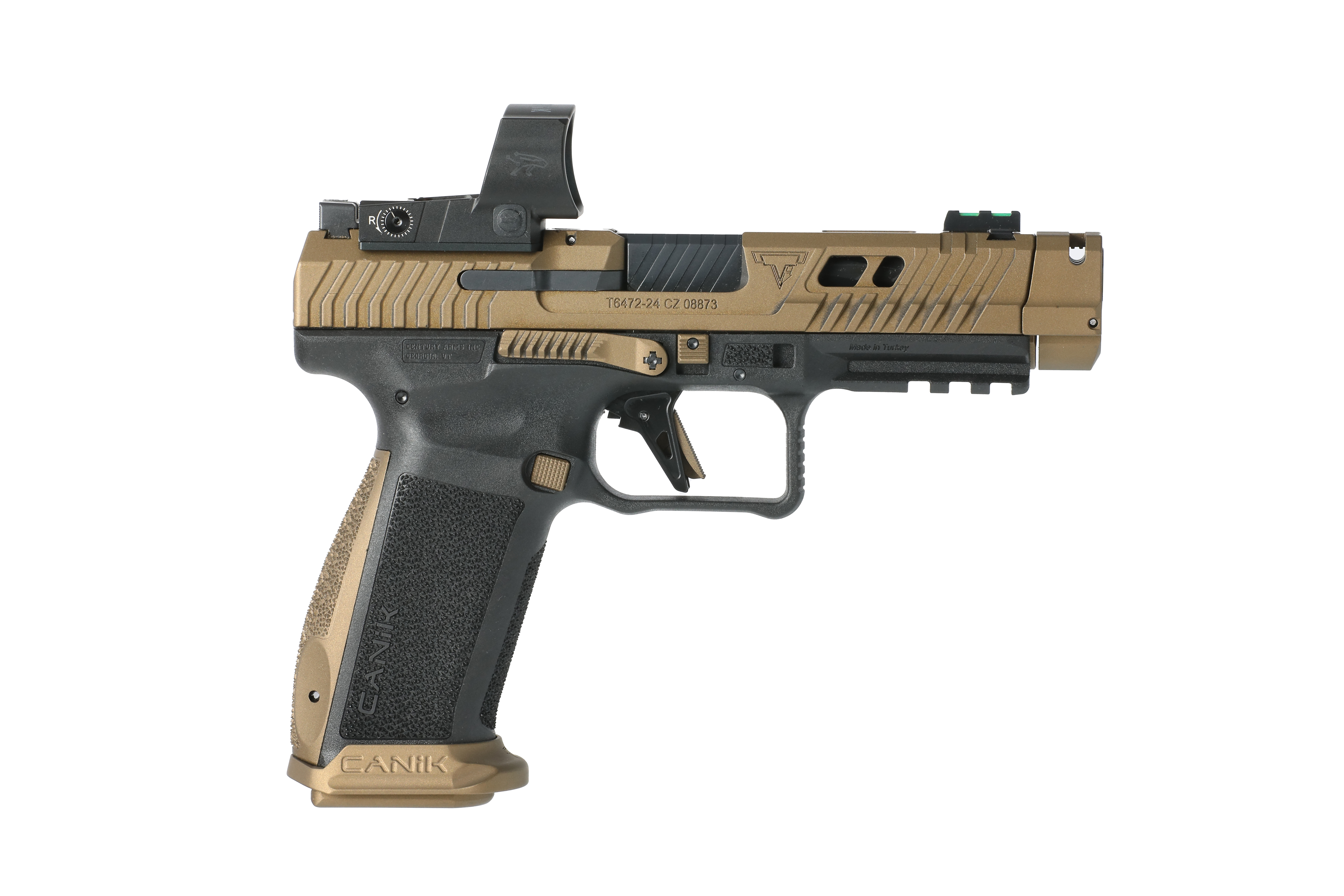 CANIK TTI COMBAT 9MM 4.6" 18RD OPTIC