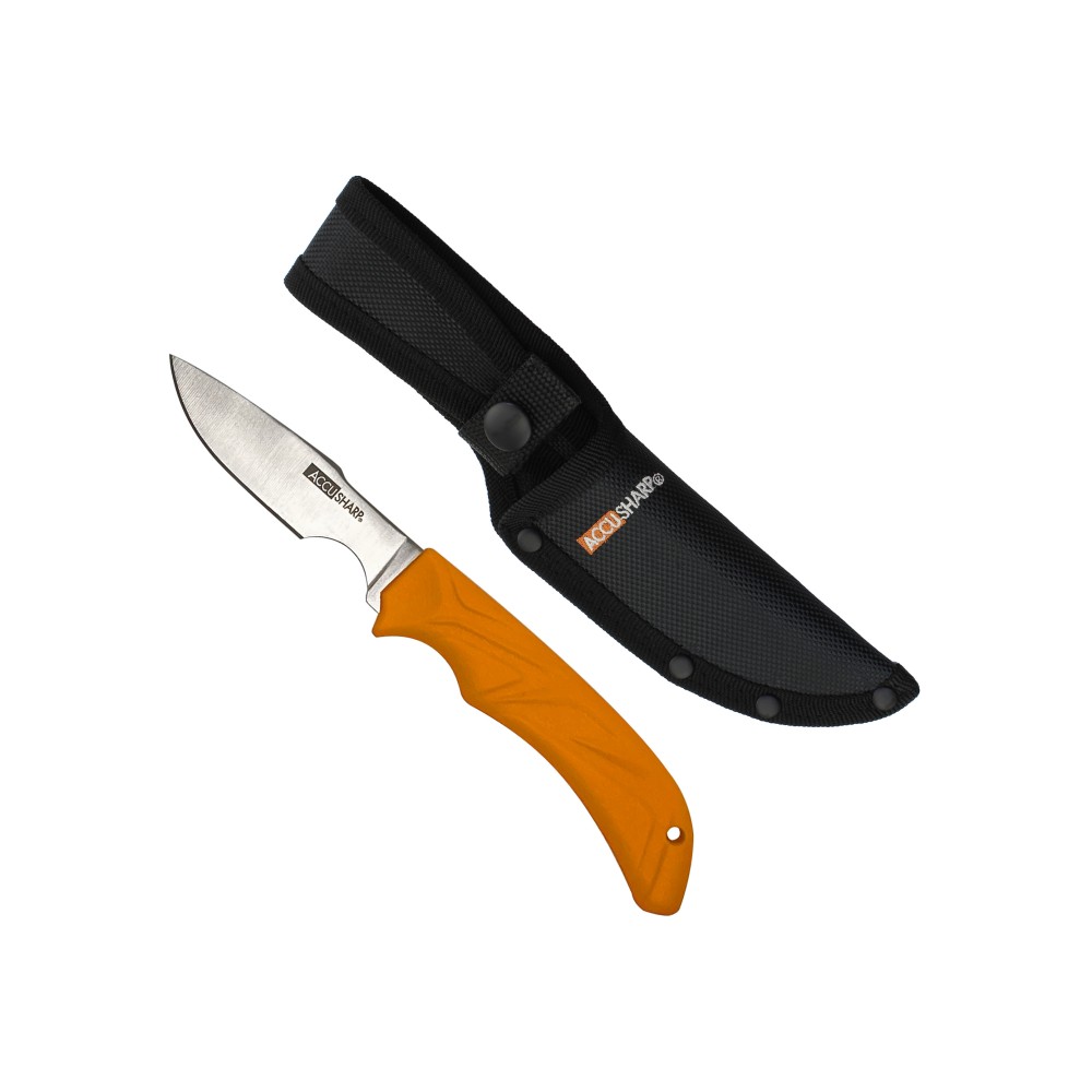 ACCUSHARP CAPING KNIFE ORANGE W/SHTH