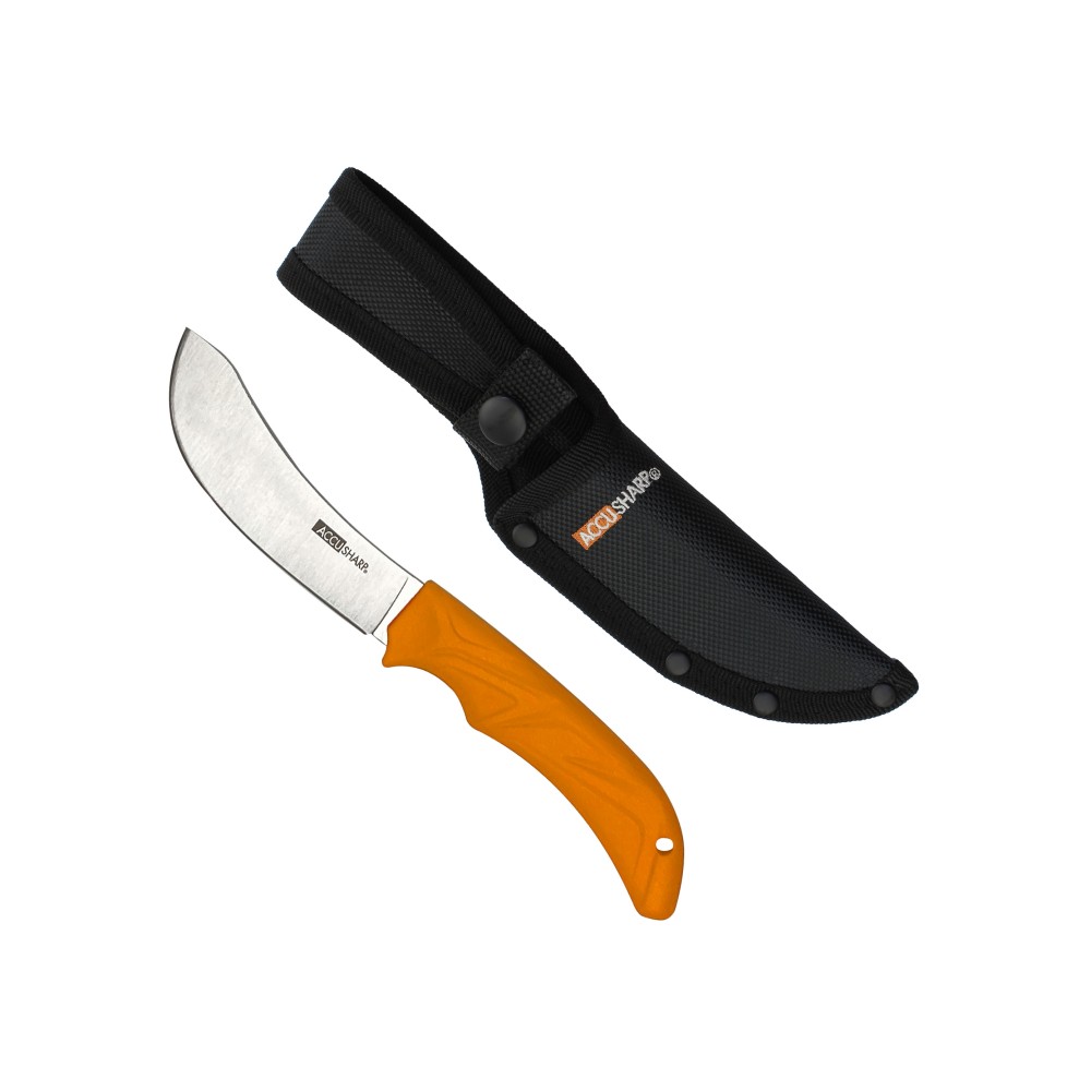 ACCUSHARP BUTCHER KNIFE ORNG W/SHTH