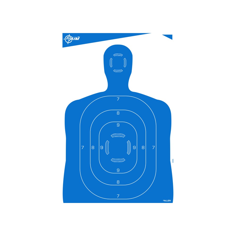 ALLEN EZ AIM 23"X35" SILHOUETTE 4PK