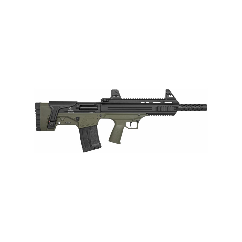 ATI BULLDOG 12GA 18.5" 5RD BLK/GRN