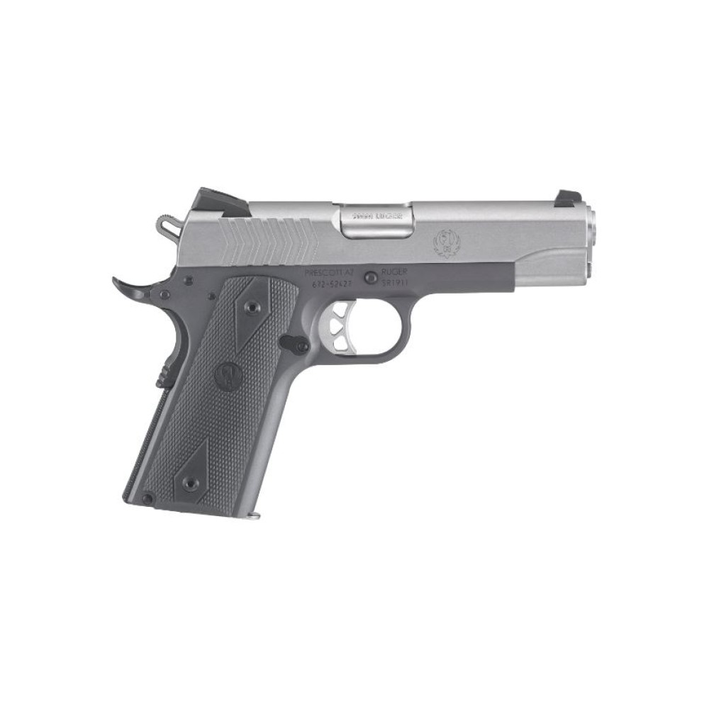 RUGER SR1911 9MM 4.25" DT 9RD 3DOT