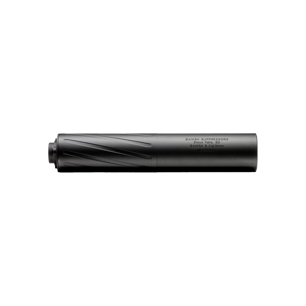 BANISH 9 9MM 1/2X28 MICROBOOSTER BLK