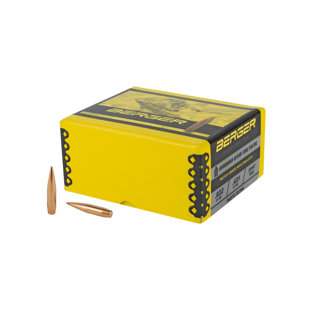 BERGER .338 300GR HYBRID TACT 250CT