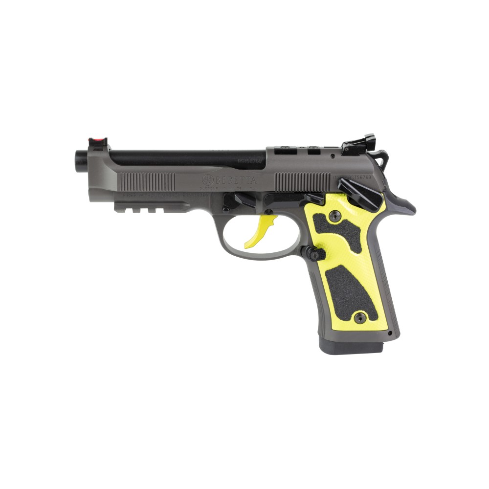 BERETTA 92X PERF CARRY 9MM 18RD YELO