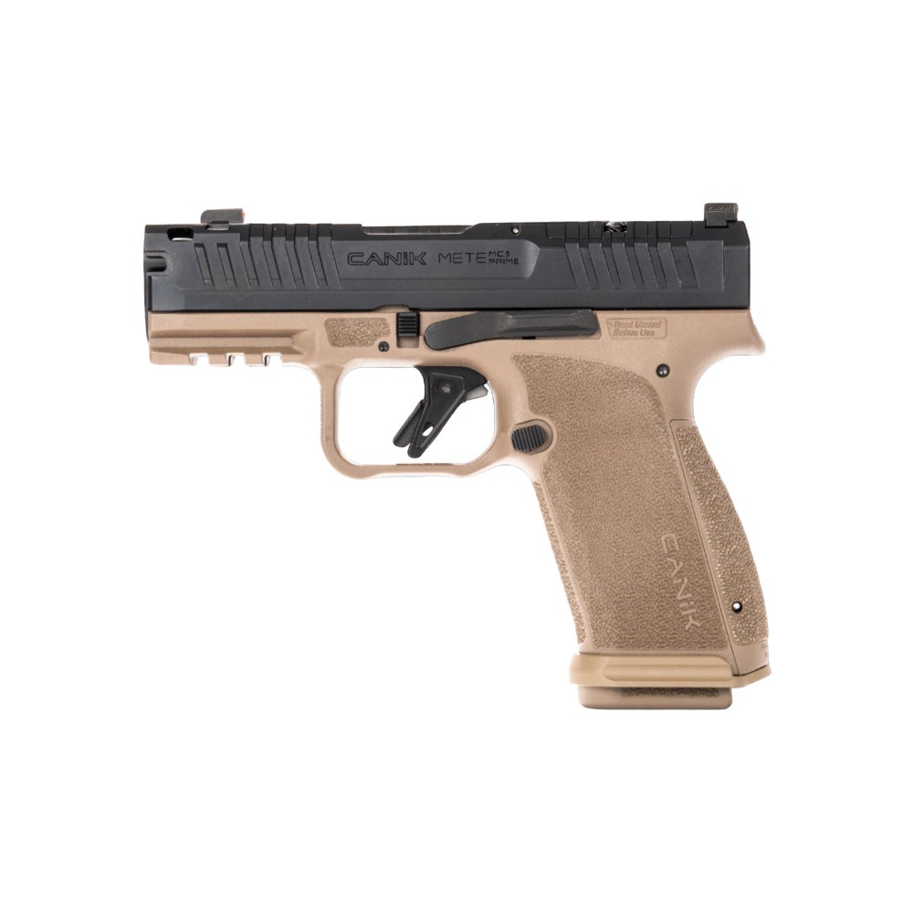 CANIK MC9 PRME 9MM OR 10RD BLK/FDE