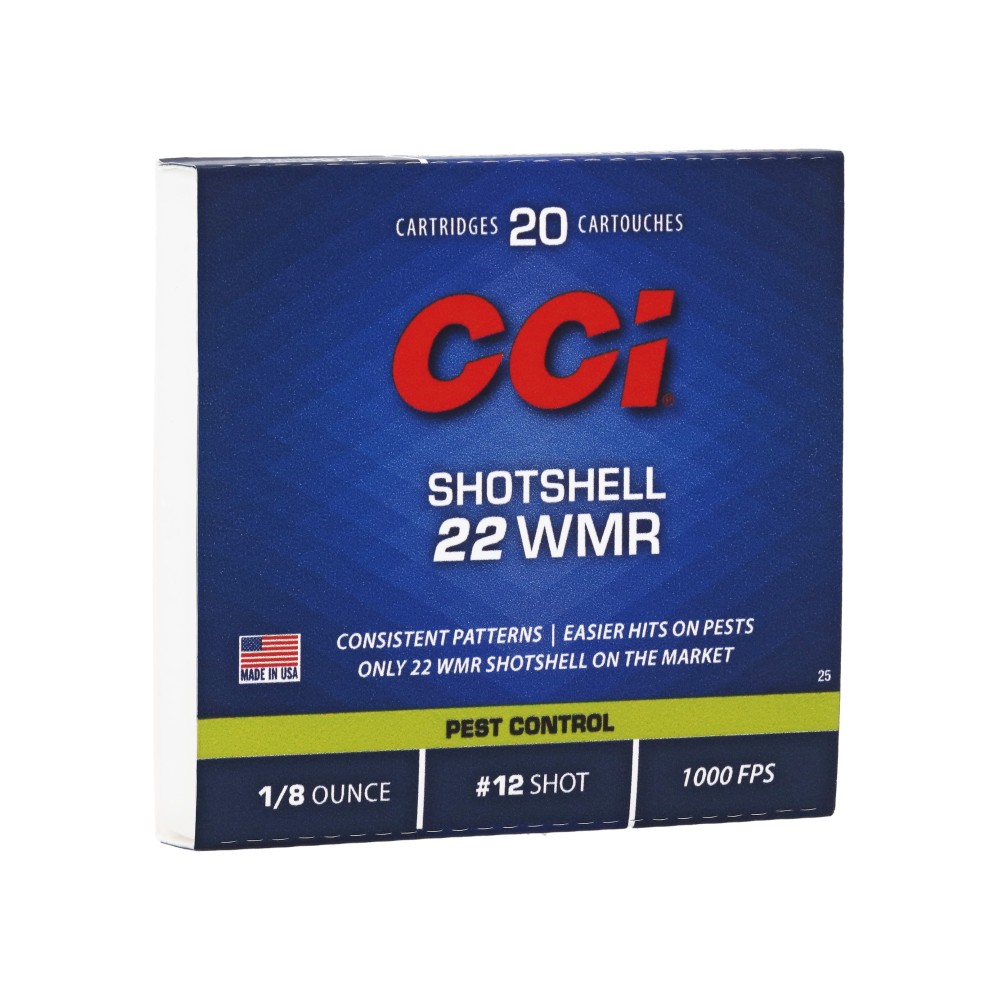 CCI 22WMR SHOTSHELL 20/2000