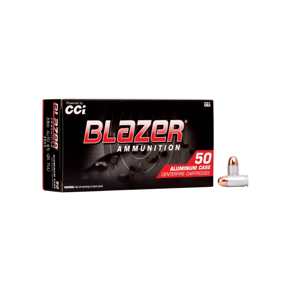 BLAZER 380ACP 95GR FMJ 50/1000